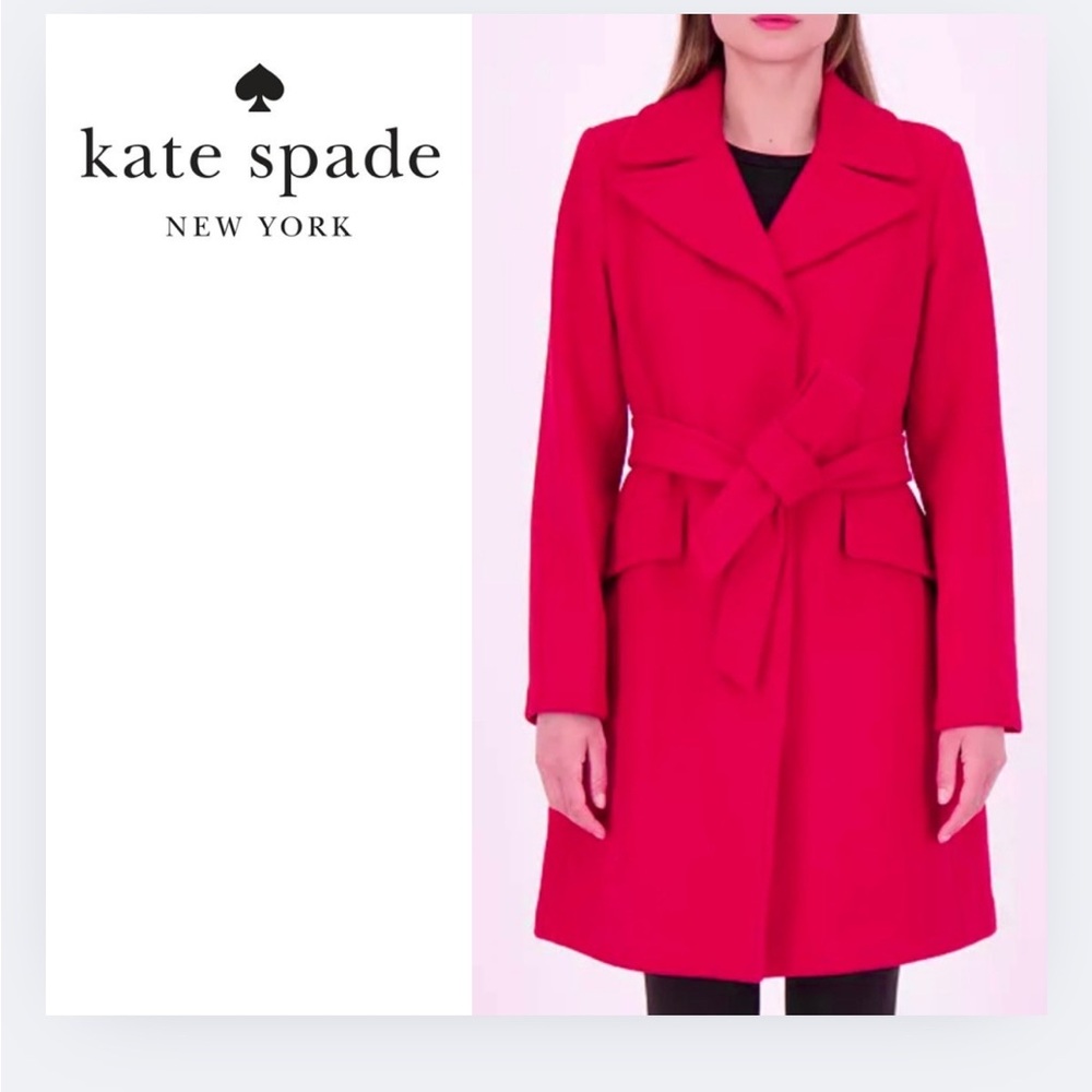 Kate Spade Women's wool blend Coat sz XL